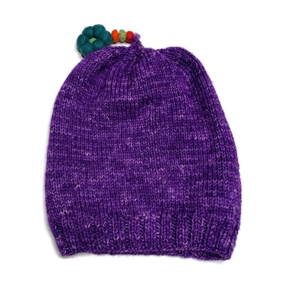 Bohemian knit hat